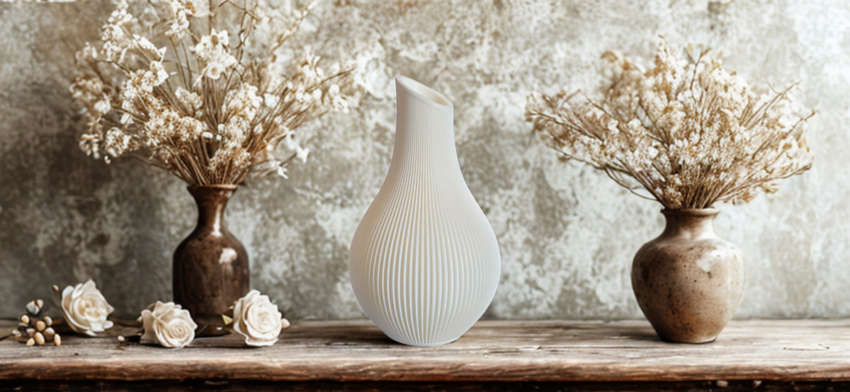Decoratieve moderne vaas