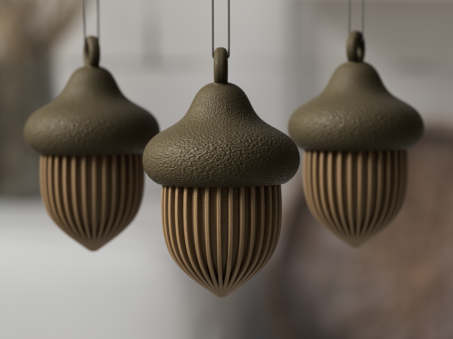 Decoratieve Eikeltjes