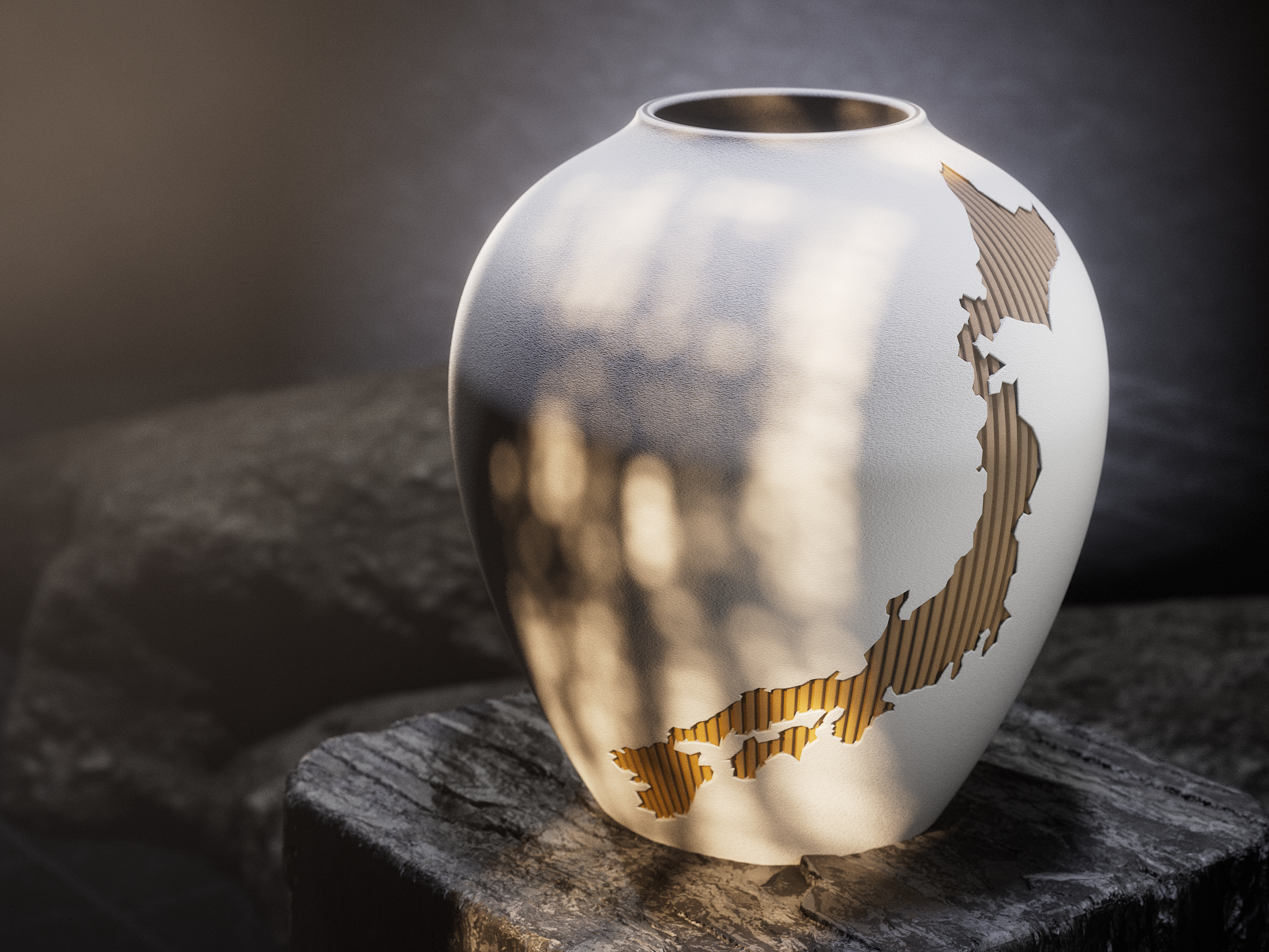 Kintsu Nihon Designvaas