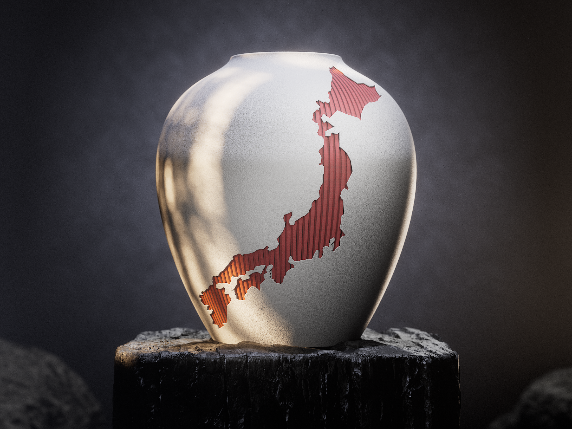 Kintsu Nihon Designvaas