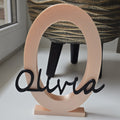 3D naamletter met voornaam
